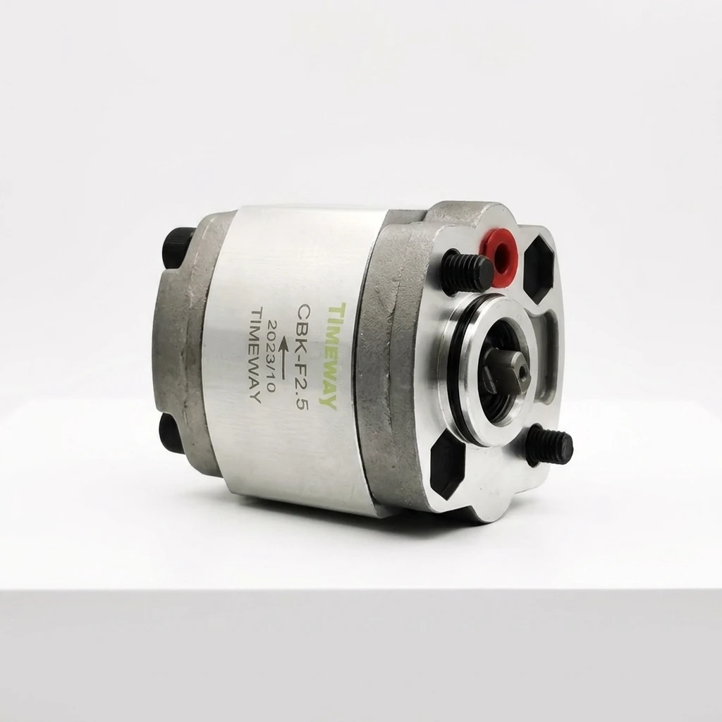 CBK Hydraulic Gear Pump CBK-F2.6 F2.7 F3.0 F3.2 F2.5 F3.8 F3.3 Forklift Gear Pump High Pressure Rotation:CW Rear In/front Out