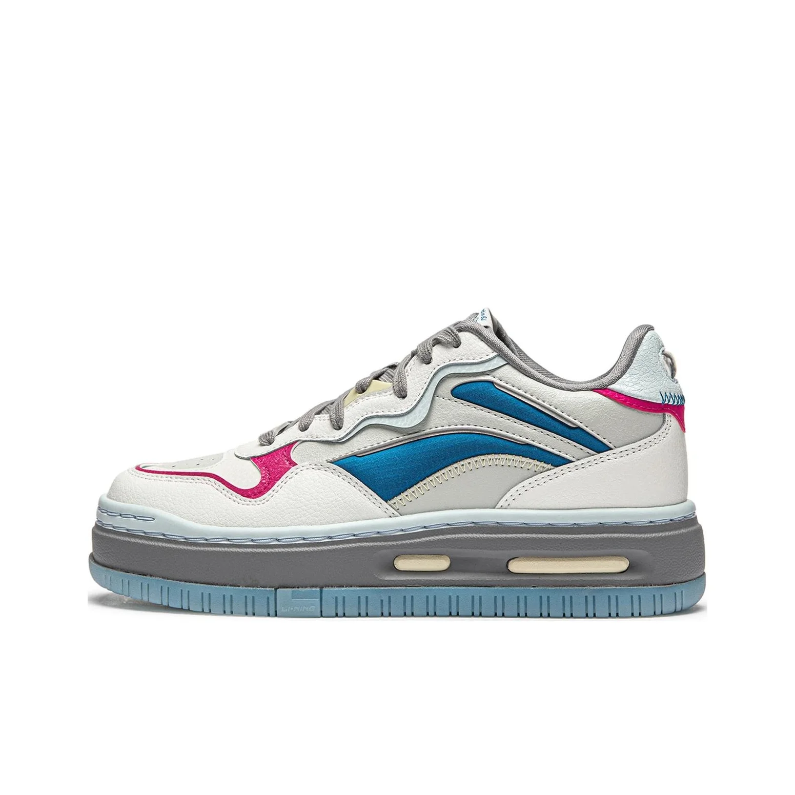 li-ning-future-c1-slip-resistant-cushioning-abrasion-resistant-support-low-top-casual-shoes-women's-white-gray-pink-agcu032-14