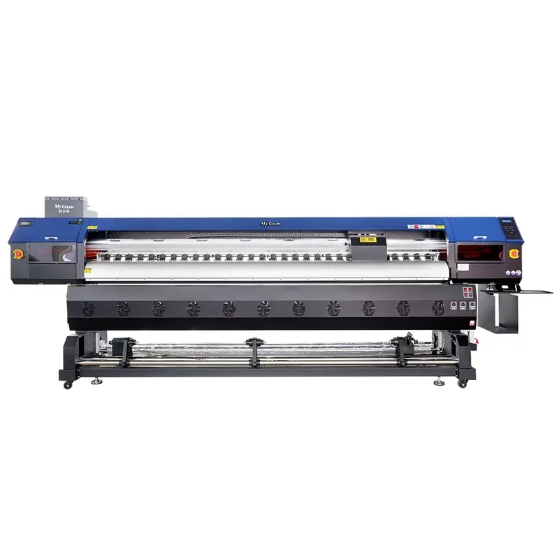 3.2m Large Format Banner Vinyl Sticker Digital Eco Solvent Printer Plotter with I3200/xp600 Inkjet Printers Provided 220V