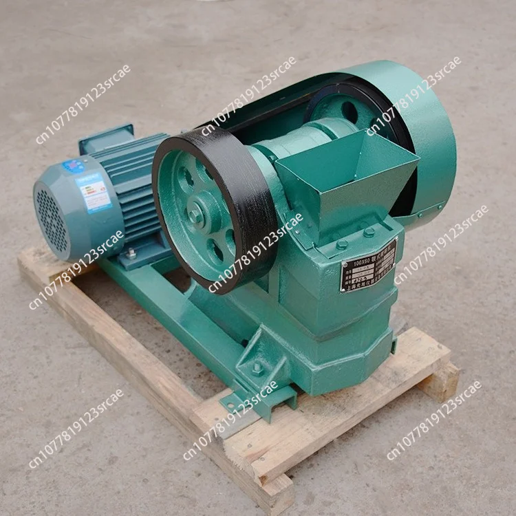 100X60/100X150 Small Jaw Crusher, Laboratory Ore Crusher Portable Coal Crush Machine for Sample Testing