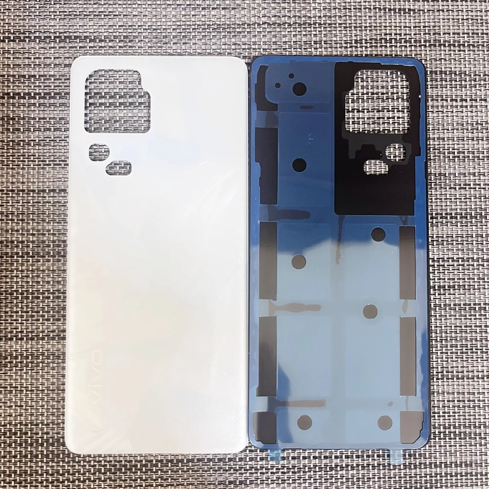 Repair For Vivo V30 Pro V30E Back Cover Battery Glass Door Rear Lid Panel Case Housing + Adhesive Replacement Parts