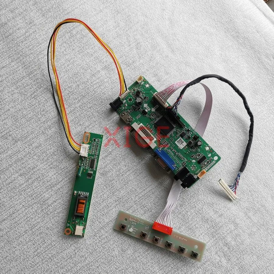 

Для N184H3 LTN160HT01 LQ164M1LD4C LQ164M1LD4A матричный контроллер DIY Kit 1920*1080 HDMI + DVI + VGA 1920x1080 LVDS-30Pin 1-CCFL