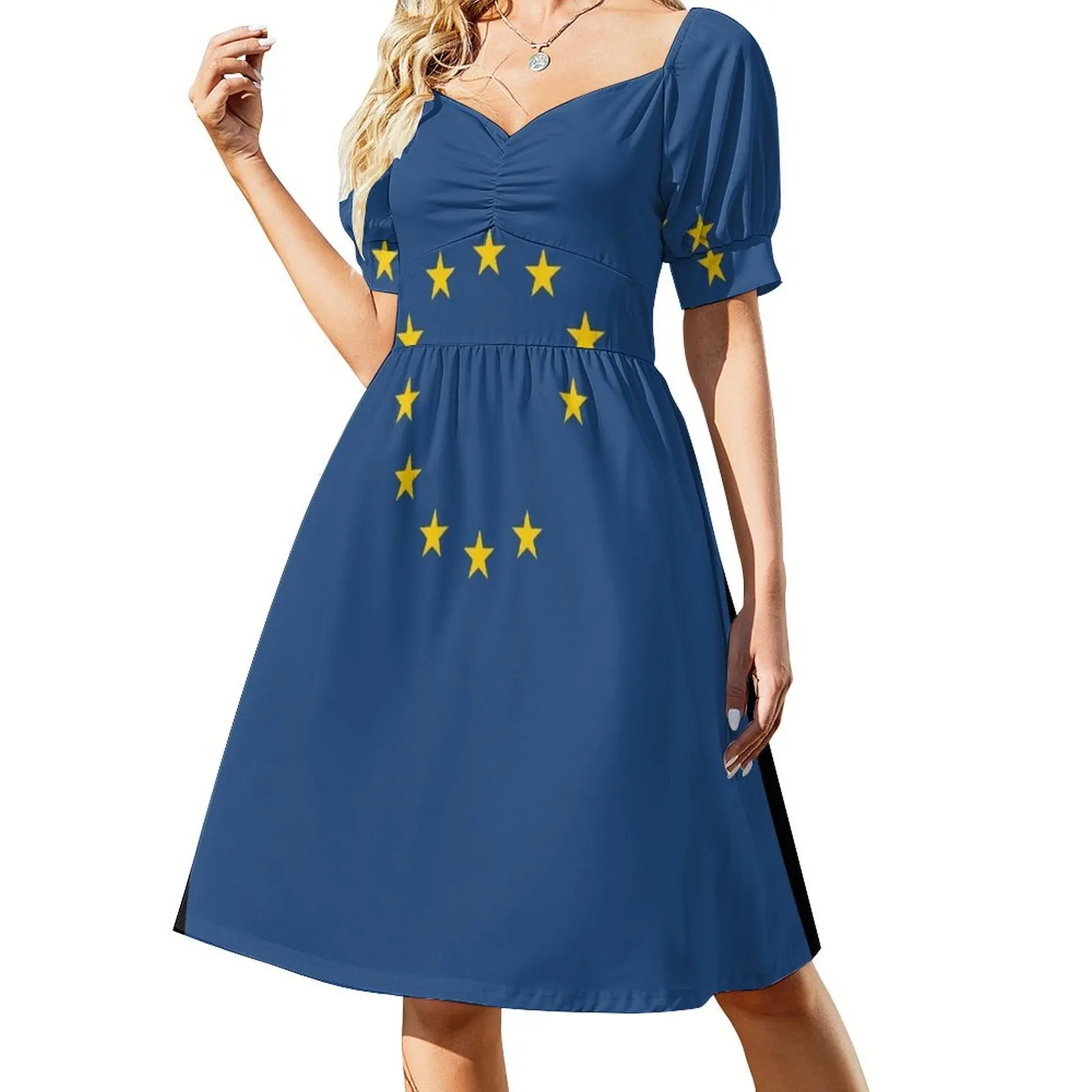 

Brexit Sleeveless Dress Women long dress Woman clothes beach dress birthday for women