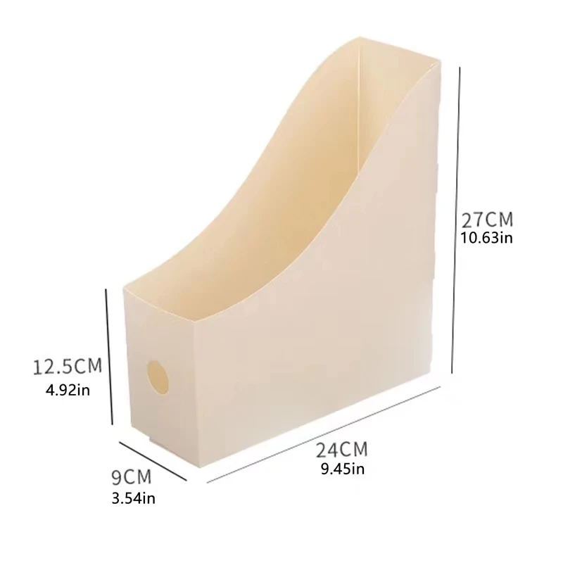 Simple Office Document File Storage Box Folding Desktop Organizer Multi Functional Book Pencil Sundries Storage Box Supplies