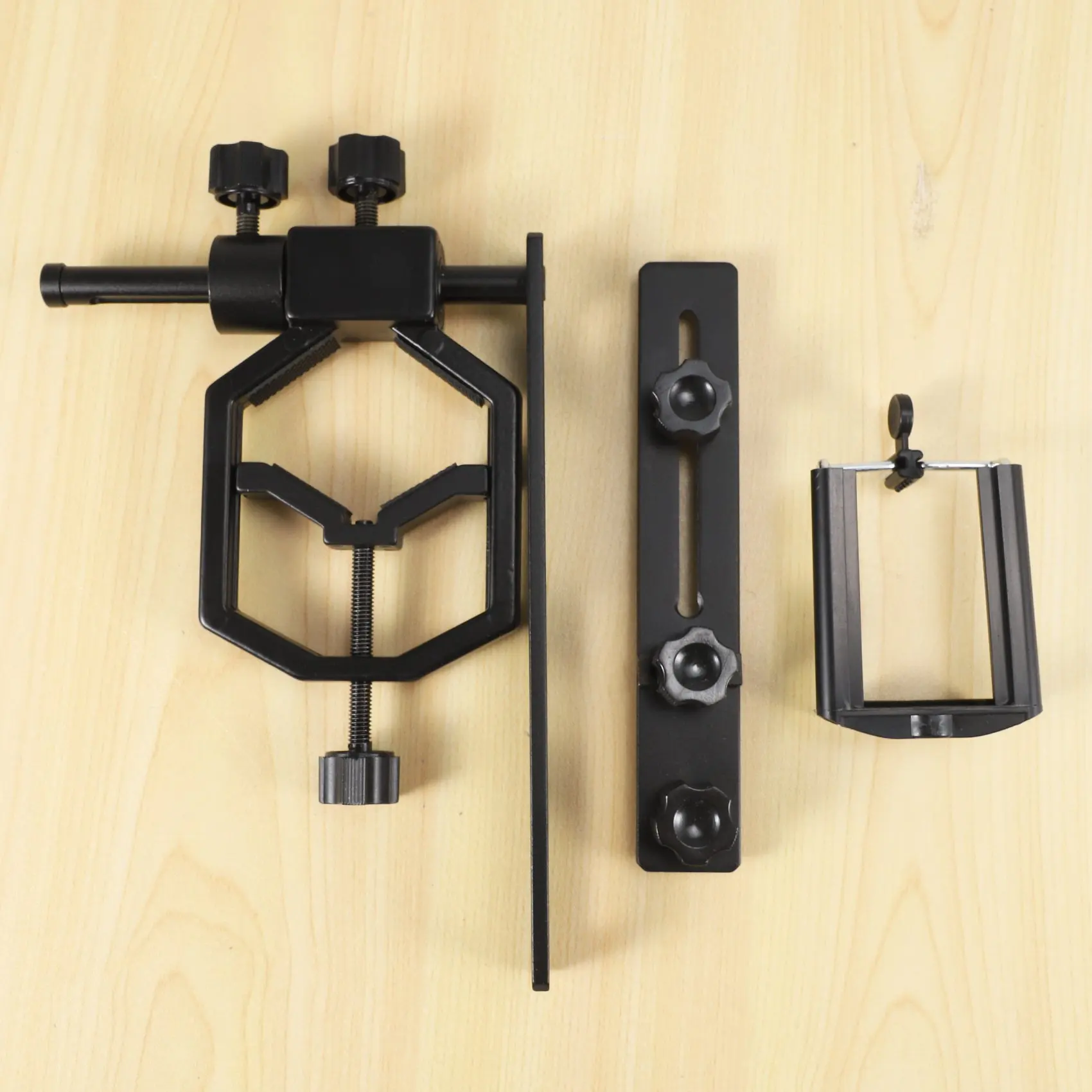 B24B Multifunction Telescopic Universal Digital Camera Cell Phone Bracket Support Holder Mount Spotting Scopes Telescope Adapter