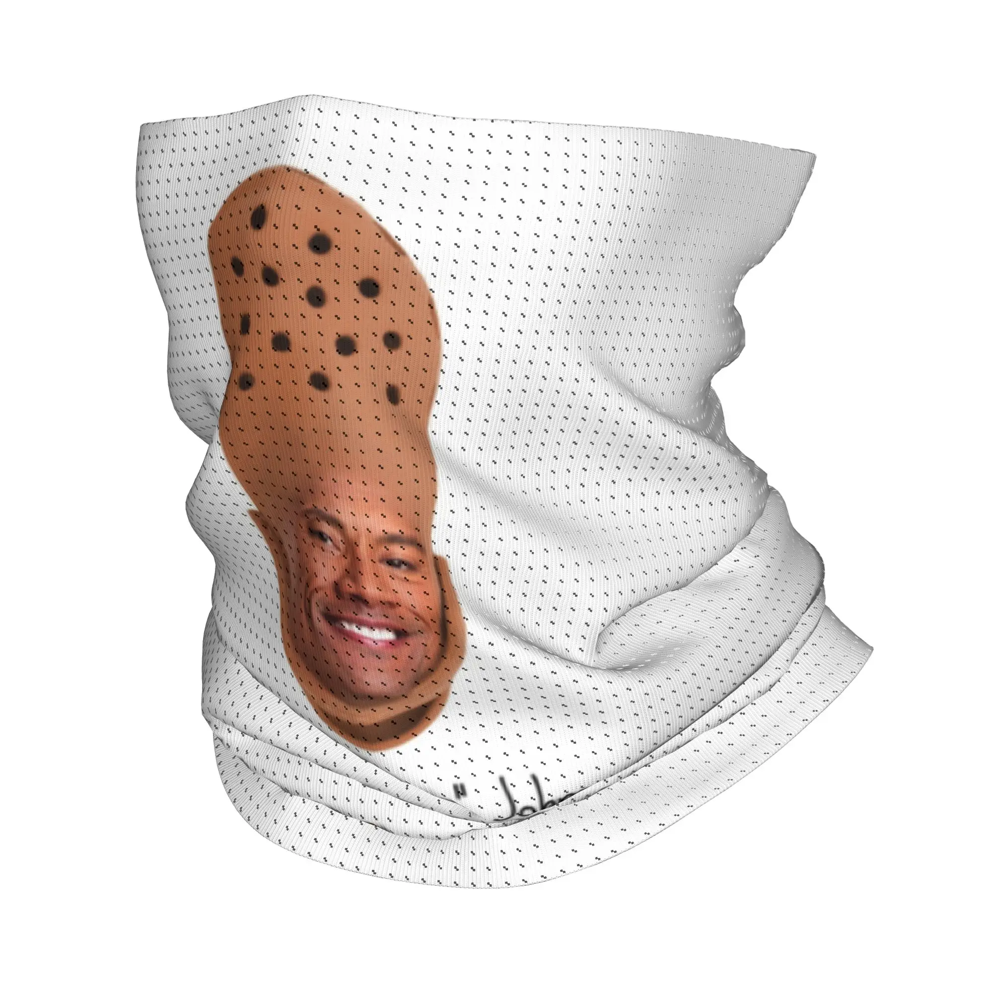 

Custom Dwayne The Croc Johnson Winter Headband Neck Warmer Men Women Ski Running Tube Scarf Face Bandana Gaiter