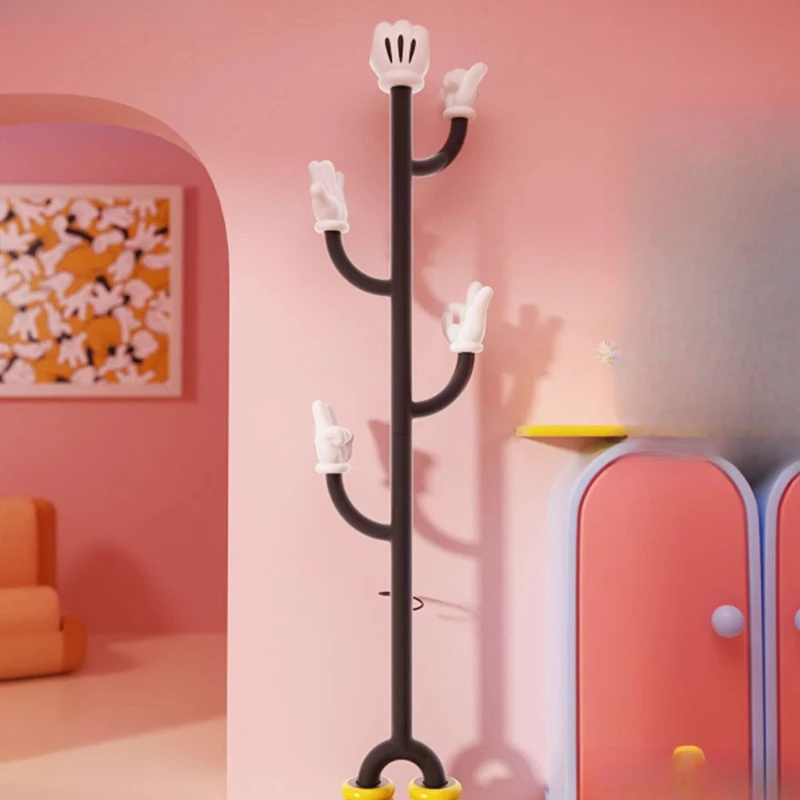 

Hundred-handed coat rack ornament, living room hanging bag rack, floor-to-ceiling light luxury creative hanger