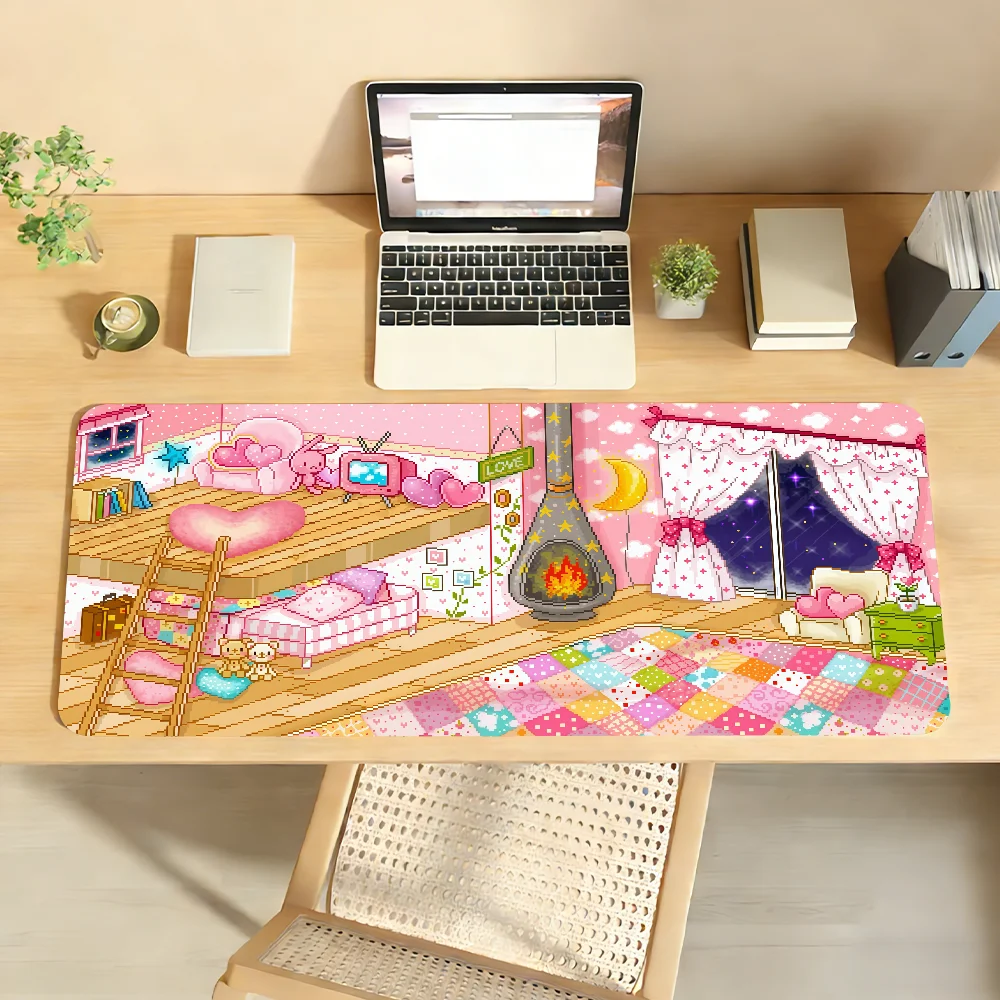Cartoon C-Chowder Mouse Pad For Office Gaming And Keyboards Non-Slip Large Waterproof