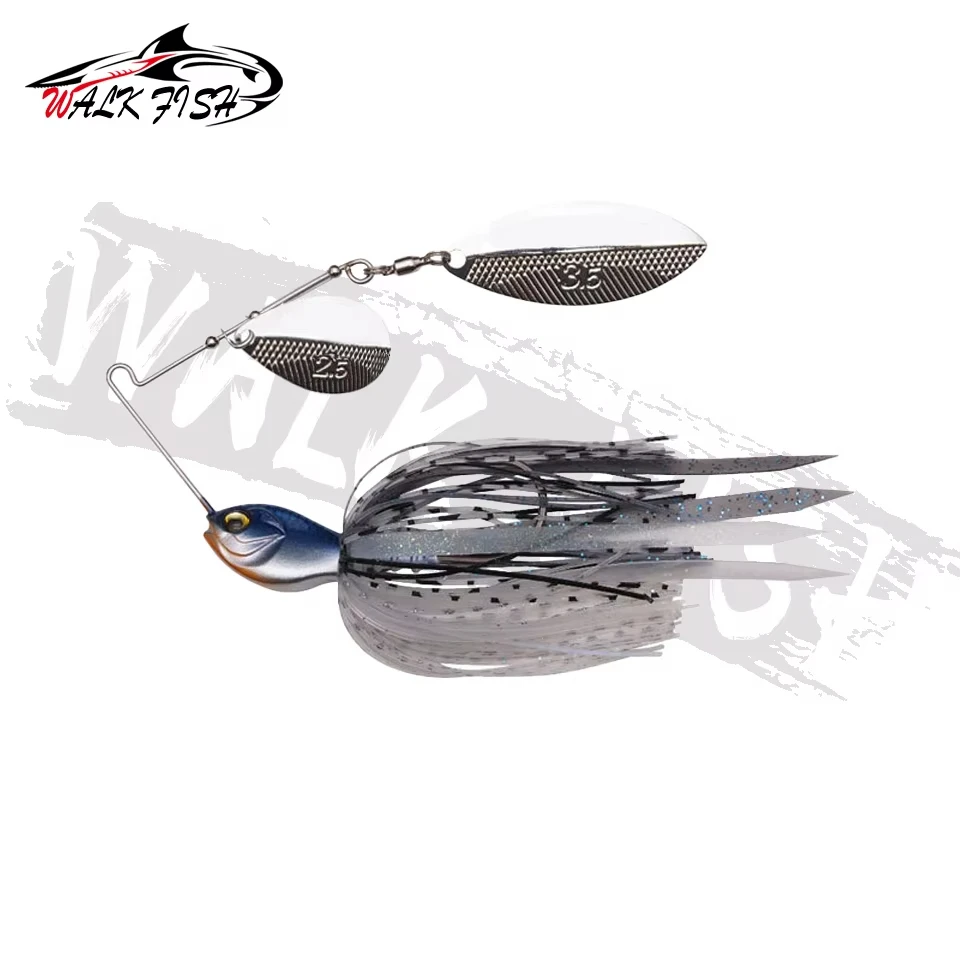 Walk Fish Spinnerbait – Señuelo metálico para la pesca del lucio - imagen 4