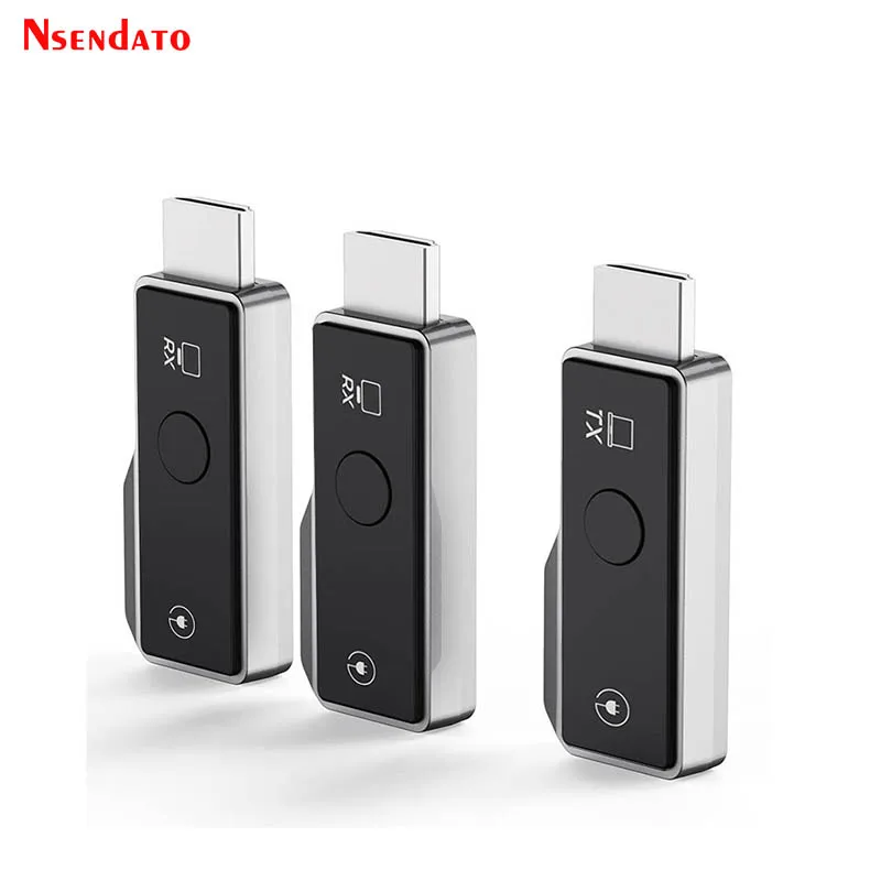 Wireless HDMI-Compatible Extender Video Transmitter Receiver 100M 1TX to 2RX Wifi Display TV Stick Dongle Adapter for PC TV