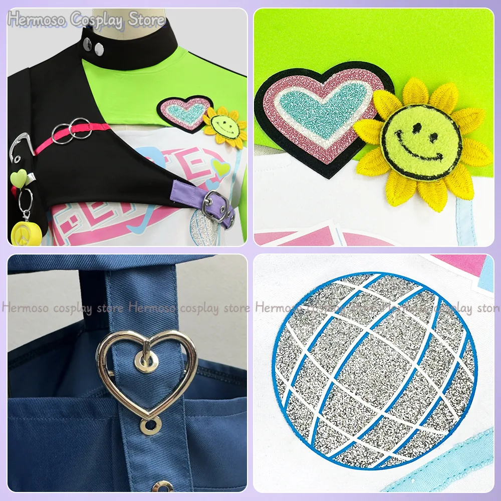Customized Ensemble Stars Hibiki Wataru/Shino Hajime/Shiina Niki/Nito Nazuna 10th Anniversary PM6 Game Suit Cosplay Costume view 5