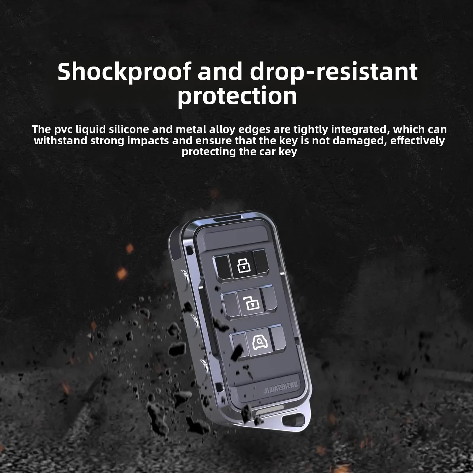 For new BJ BAIC 212T01 All inclusive key case alloy key cover protective shell anti fall and anti fouling modificationaccessorie