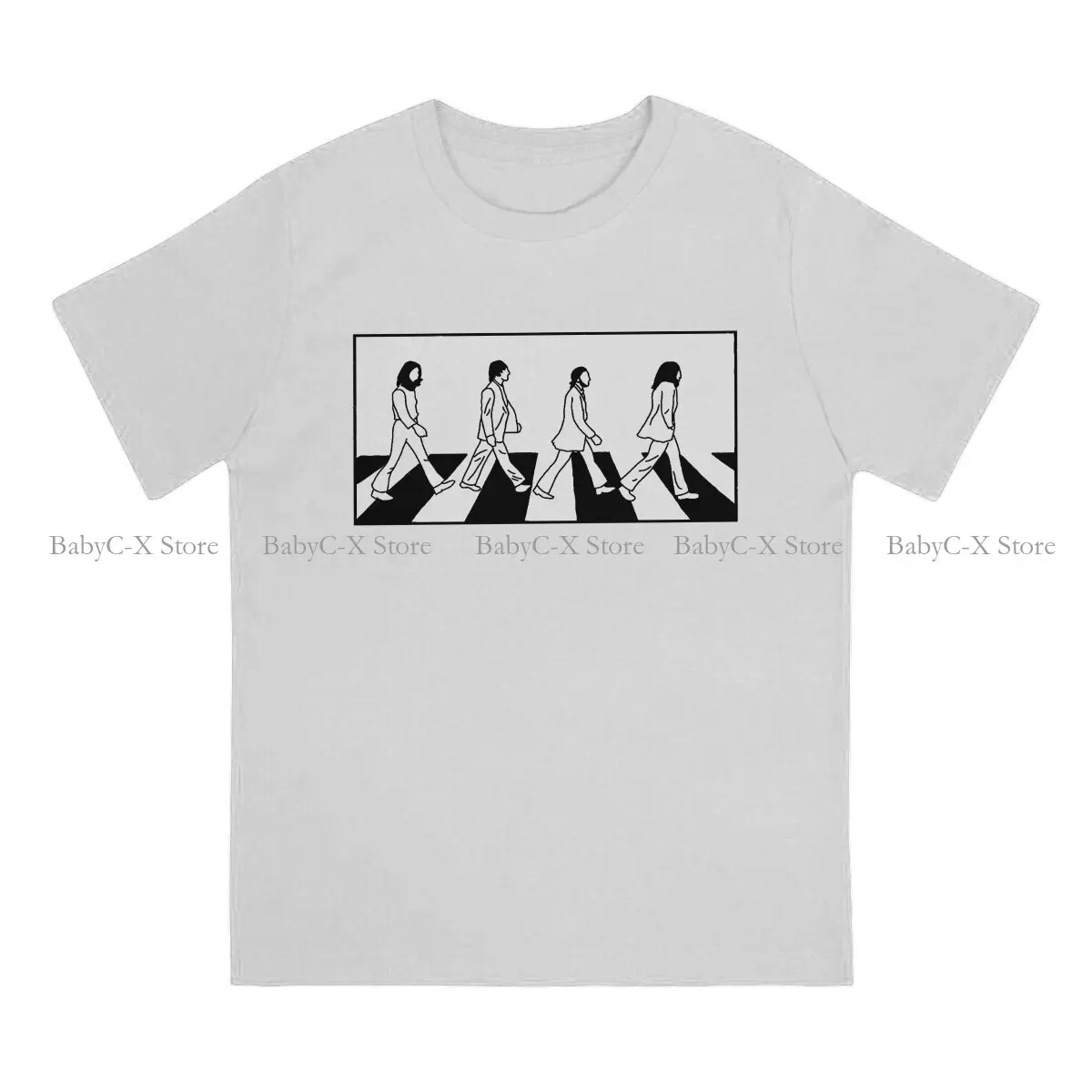 Abbey Road Unique TShirt The Beatle Band Top Quality New Design Gift Clothes  T Shirt Stuff