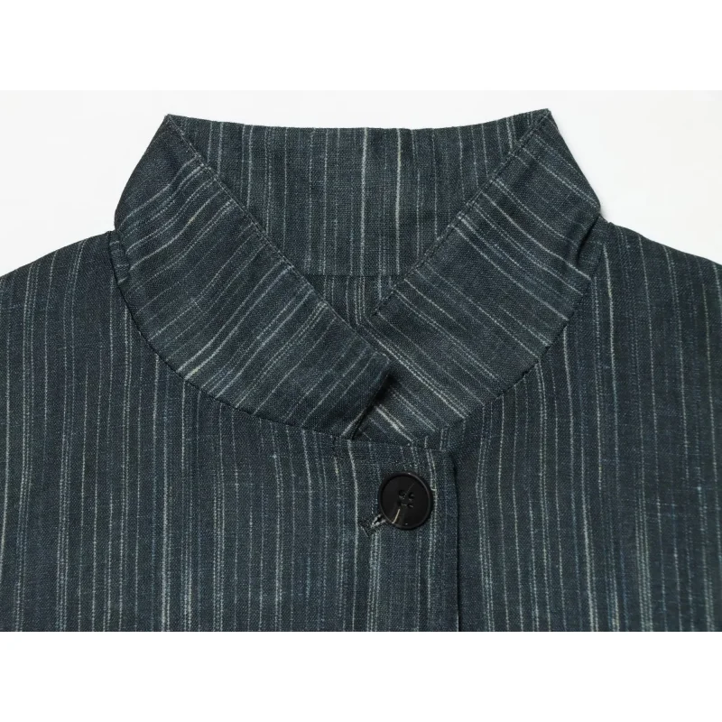 Jaket Linen Wanita Baru Musim  - Blazer Women Oversized ulasan dan harga