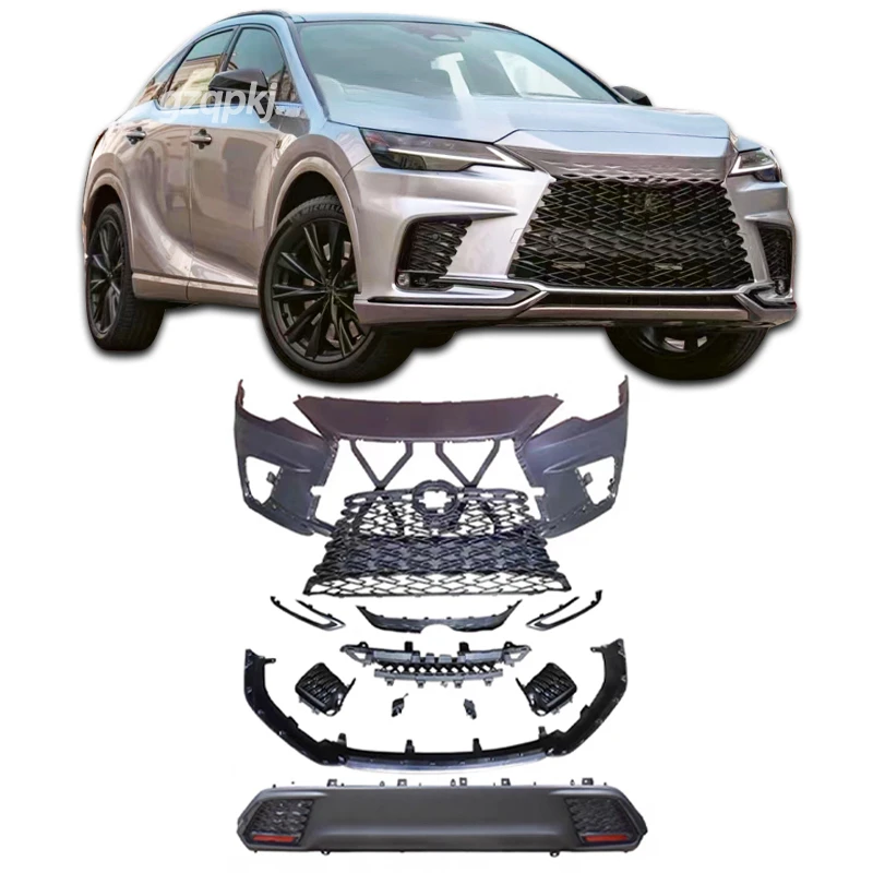 

2023 New RX350 Upgr RX500 Bumper Grille Spoiler Diffuser RX350 Body Kit