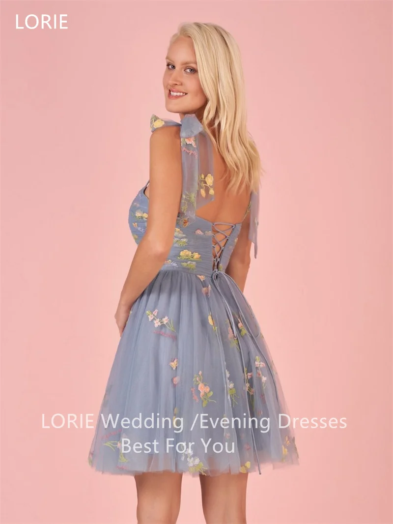 LORIE A-Line Prom Homecoming Dresses Student Elegant Spaghetti Strap Evening Dress Ankle-Length Prom Gowns 2025 Customized