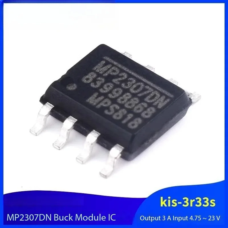 

5PCS MP2307DN synchronous buck IC input 4.75-23V output 3A