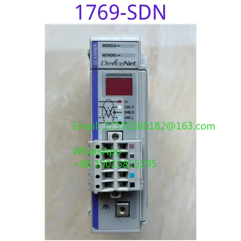 

Подержанный модуль 1769-SDN, функциональный тест ОК, быстрая доставка