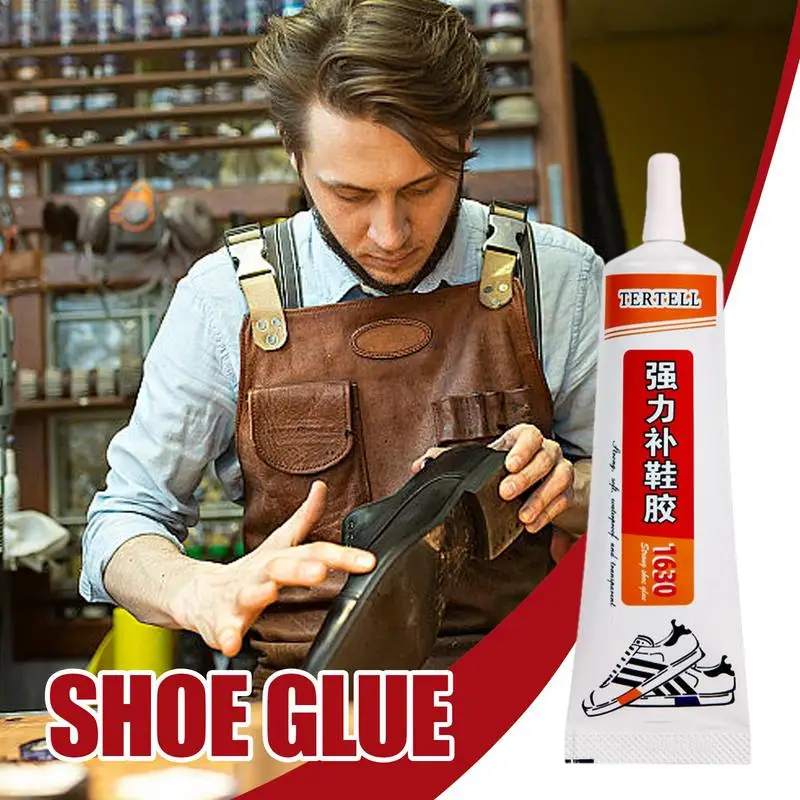 60ml Strong Shoe Glue Fix Worn Shoes Repairing Glue Sneakers Boot Sole Bond Adhesive Shoemaker Waterproof Mending Liquid Tool