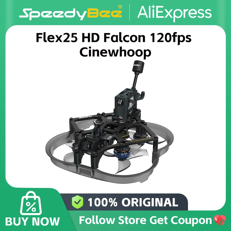 SpeedyBee Flex25 HD Falcon 120fps Cinewhoop Model aircraft suit complete machine