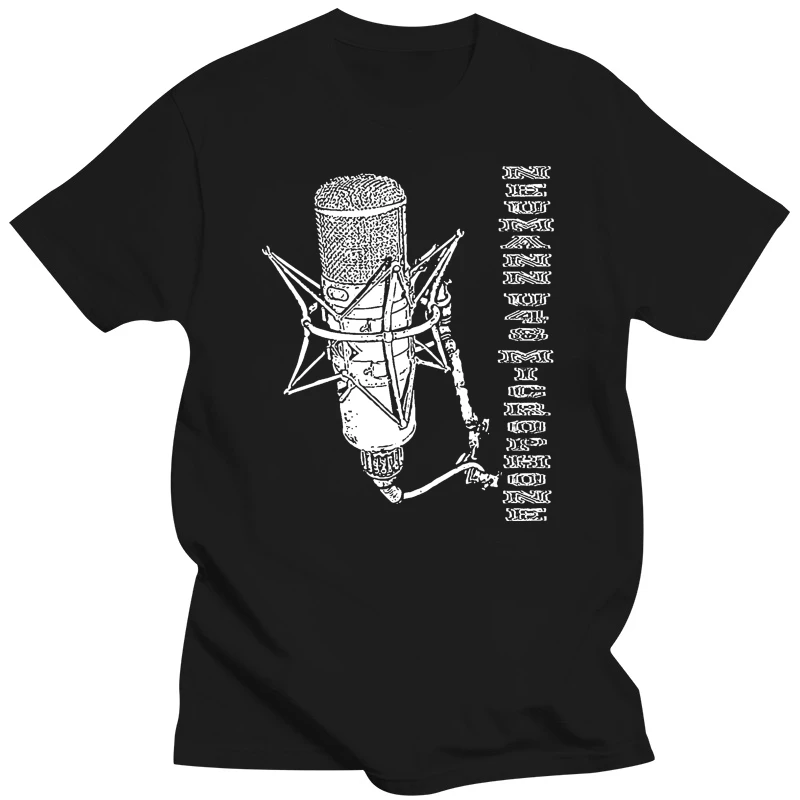 Neumann U48 Microphone print Heavy Weight T - Shirts   S - 5XL