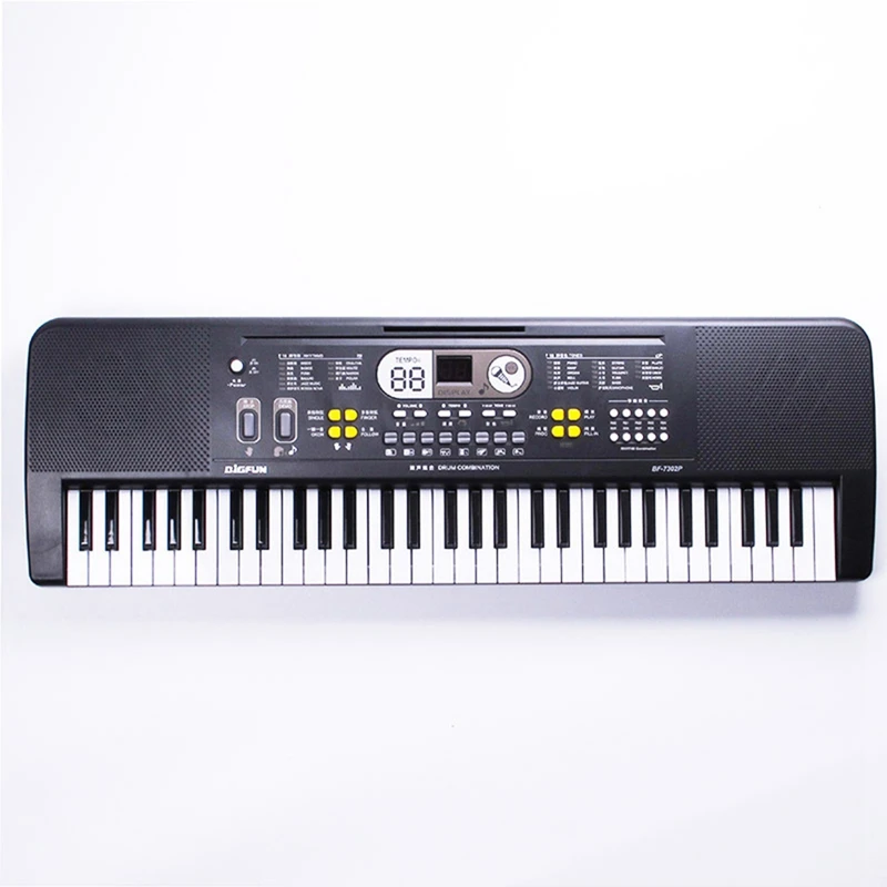 

Bigfun Kids 61 Keys Electronic Piano Keyboard Music Piano With Microphone/Double Speaker Educational Instrument