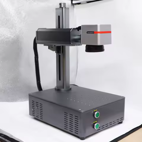 Support Lightburn JPT MOPA M7 Raycus 30W 20W Fiber Laser Mini Marking Machine Gold Silver Ring Stainless Steel Engraver Ezcad2