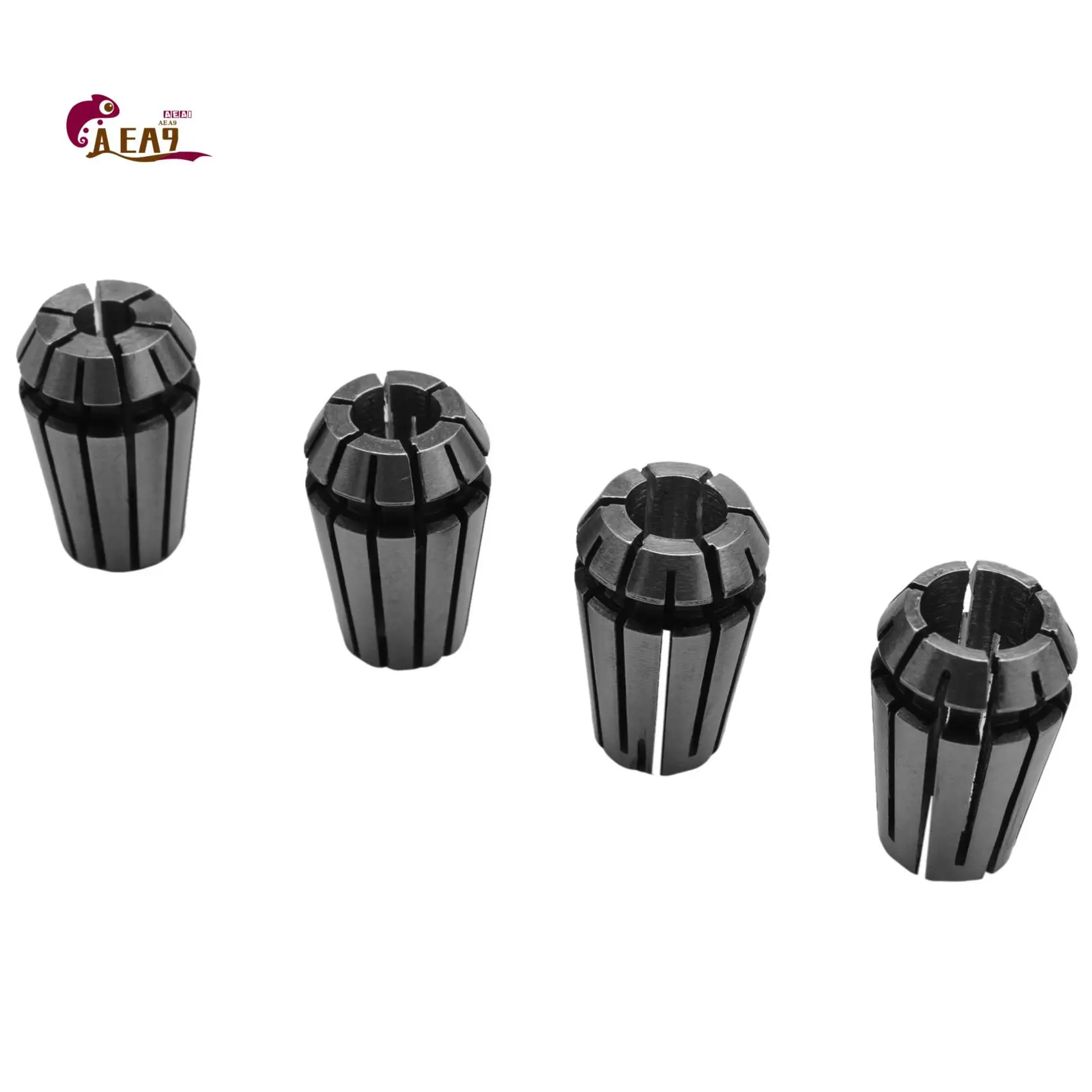 AEA9-1Set ER11 C6 ER11M 60L Extension Rod Extension Bar Straight Shank With ER11 7Pcs Collet With ER11A Nut