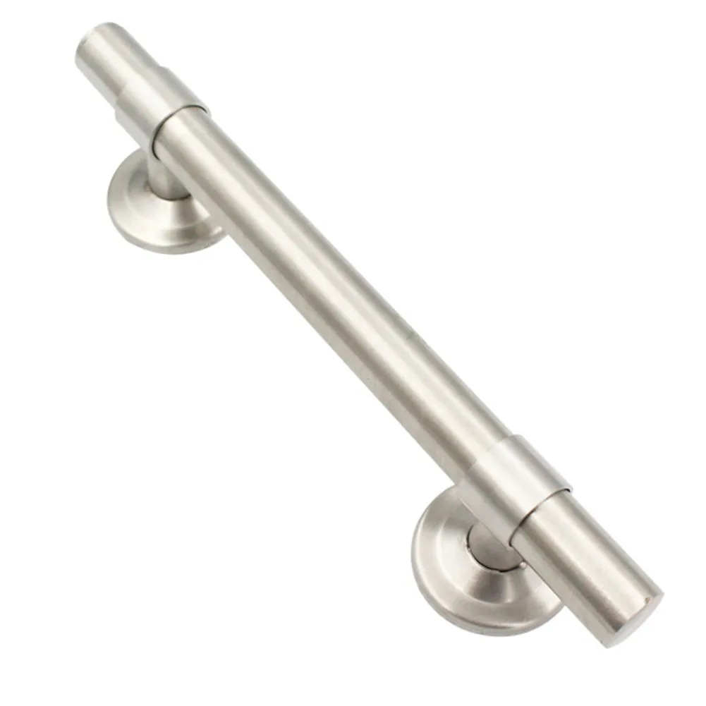 High Qulity Handle Split Handle Simple Elegant Design Stainless Steel Comfortable Silver Cabinet Cabinet Pulls