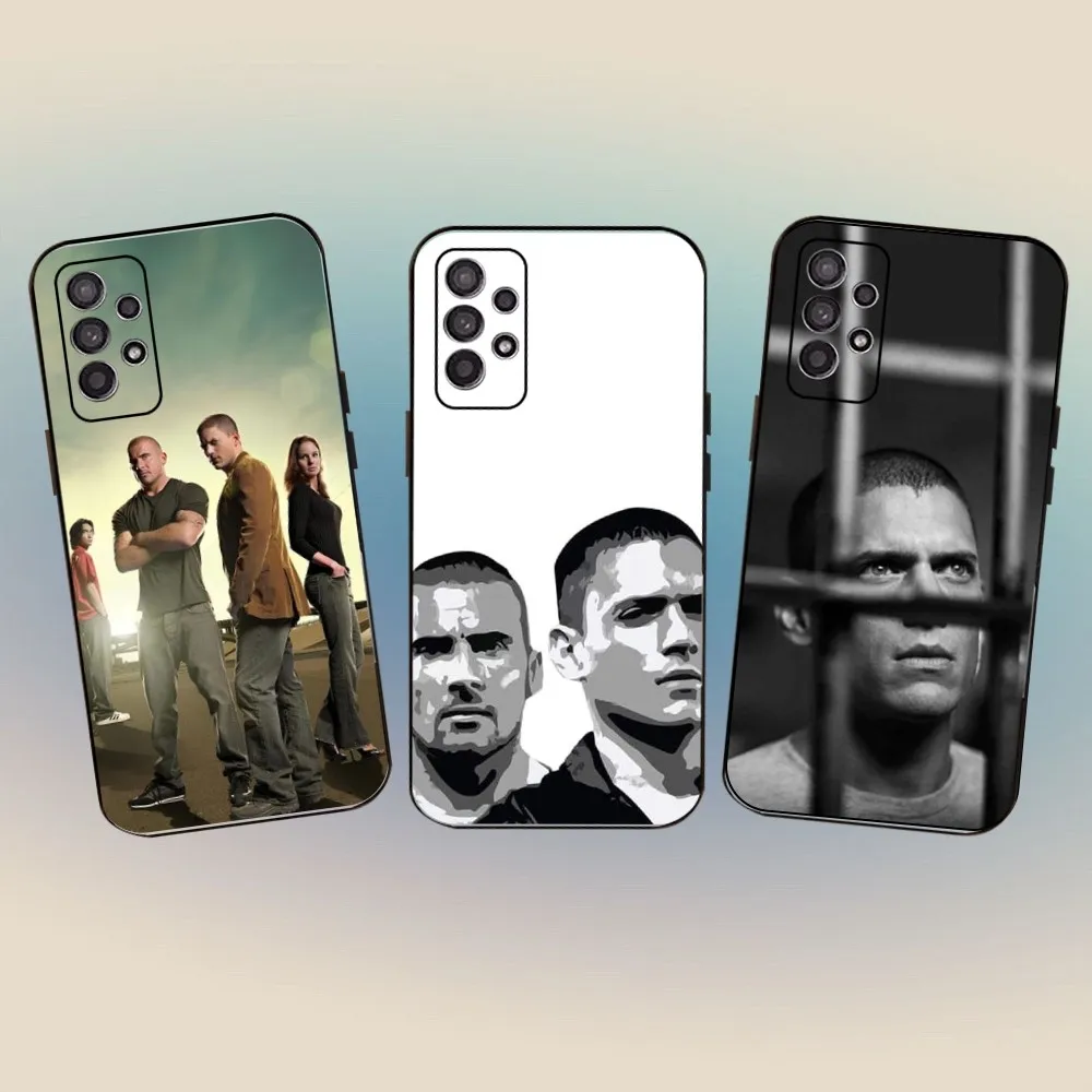 

Prison Break TV Series Phone Case For Samsung Galaxy A13,A21s,A22,A31,A32,A52,A53,A71,A80,Soft Black Shell
