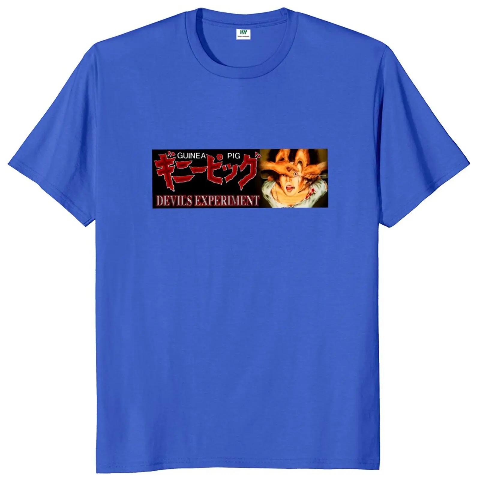 Underground Horror Gore Movie T Shirt Guinea Pig Film Fan T-Shirt 100% Cotton EU Size Tops Tee