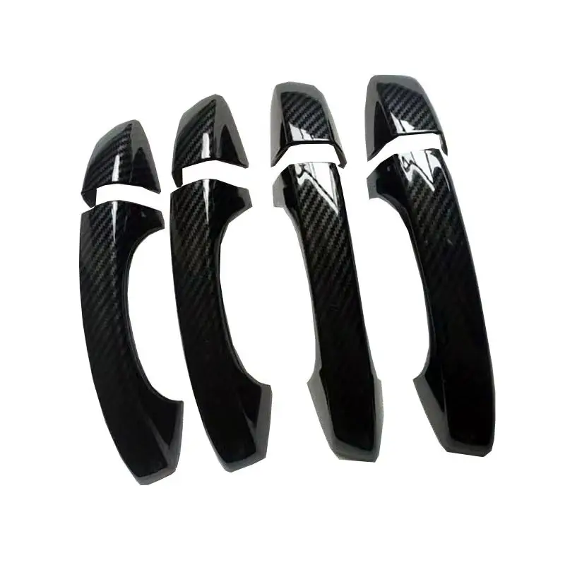 

Door Handle Cover Trim Handles Covers for SEAT Leon Cupra 5F MK3 Plastic Car Accessorie Imitation Carbon Fiber