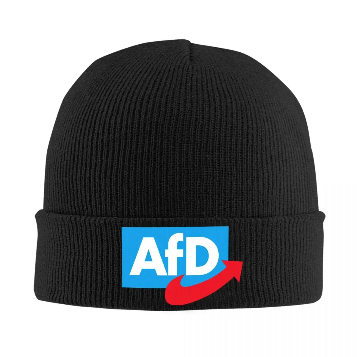 Alternative Germany AfD Knitted Caps Women's Men's Skullies Beanies Autumn Winter Hat Acrylic Casual Melon Cap