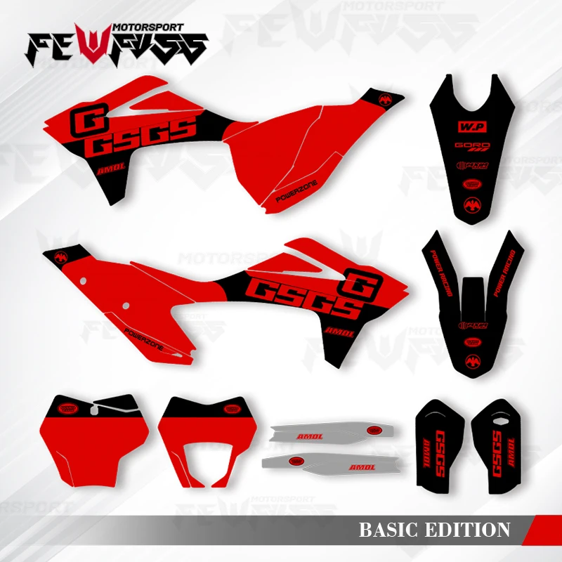 

Графические наклейки Fewfuss, наклейки на мотоцикл, фон на заказ для GASGAS MC EX EC 125 250 300 350 450 2021 2022 2023 004