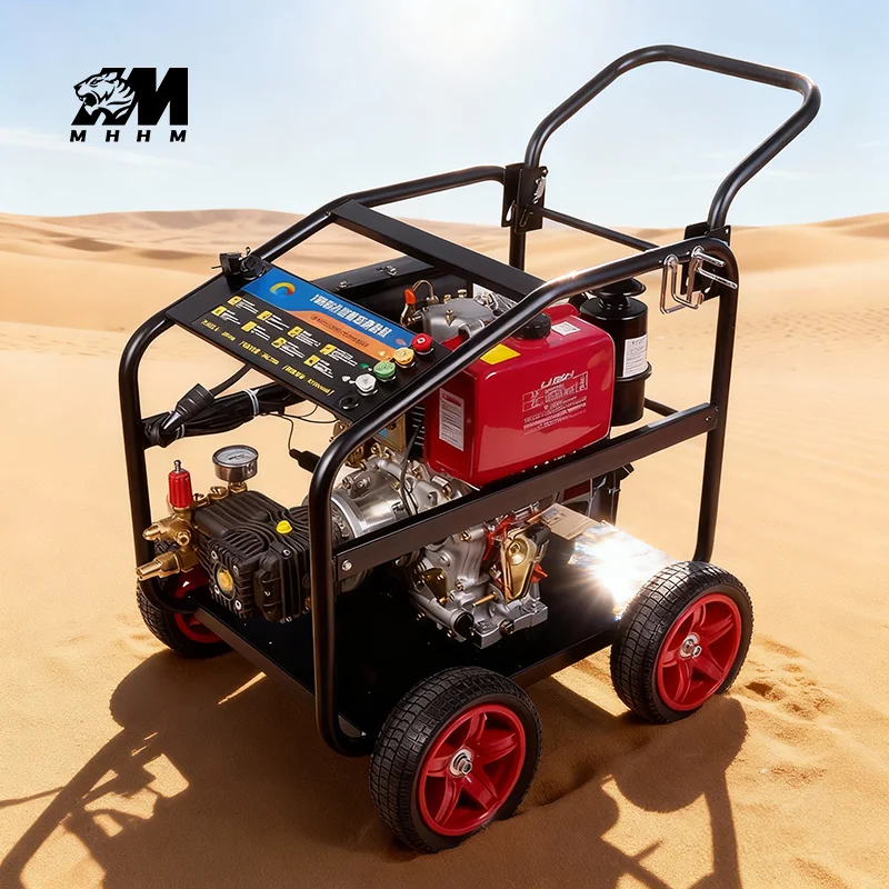 

Good Quality Gas Pressure Washer Pipe Dredging Car Automatic Washer Cleaning Machine