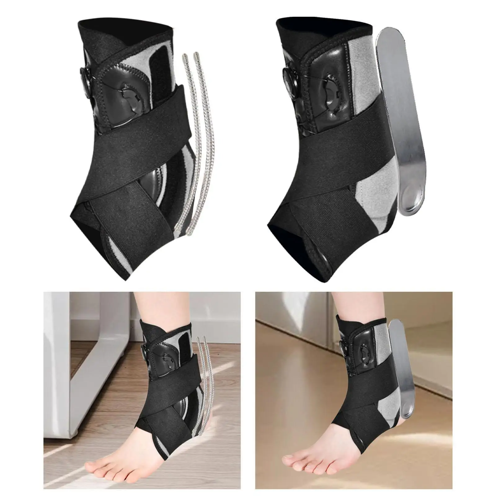 

Ankle Brace Support Stabilizer Ankle Wrap Injury Sprain Recovery for Football Sports Brace Sports Protection Ankle Stabilizer