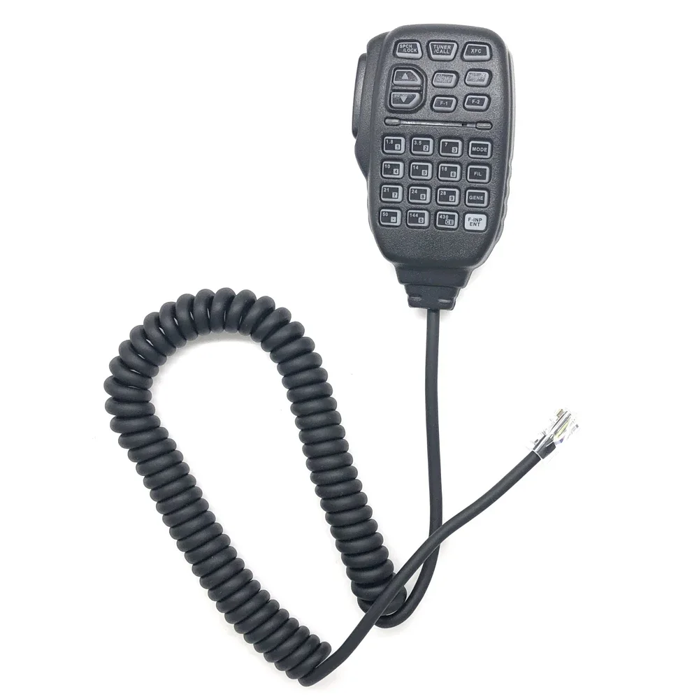 Neuer Original MIC-G90 HF Transceiver Mikrofon PTT-Taste für Xiegu G90 X6100 X108G 0,5-30MHz Amateurfunk Ersatz-Handmikrofon – Detail 1