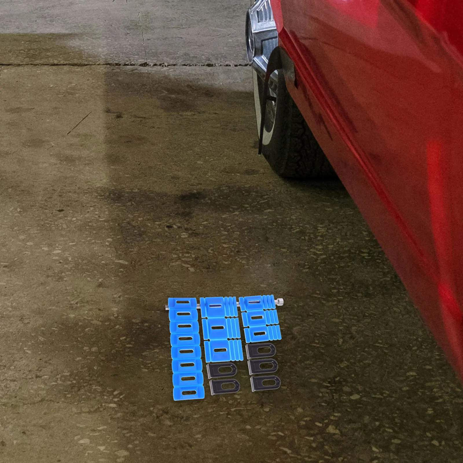 

1Set Car Dent Puller Tabs Repair Kit Professional Plastic Stainless Steel Auto Dent Removal Tool for Body Hail Door Dings