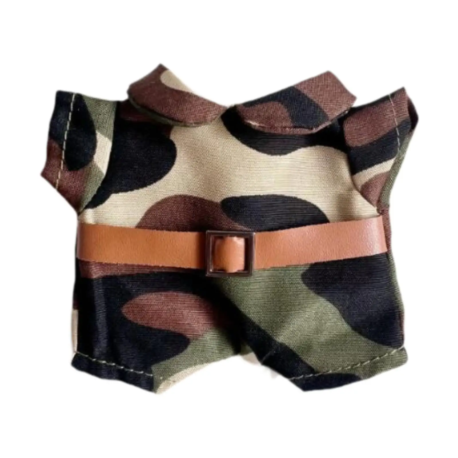 Poppen jumpsuit, handgemaakte kledingaccessoires, miniatuur kledingoutfits voor 15 cm meisjespoppen Thanksgiving-cadeaus, verjaardagscadeaus