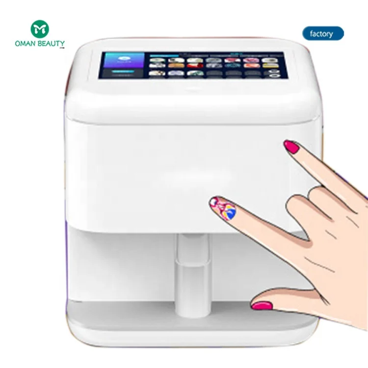 Sales Professional nail printer digital 3D nail printer portable machine for toenails and fingernails