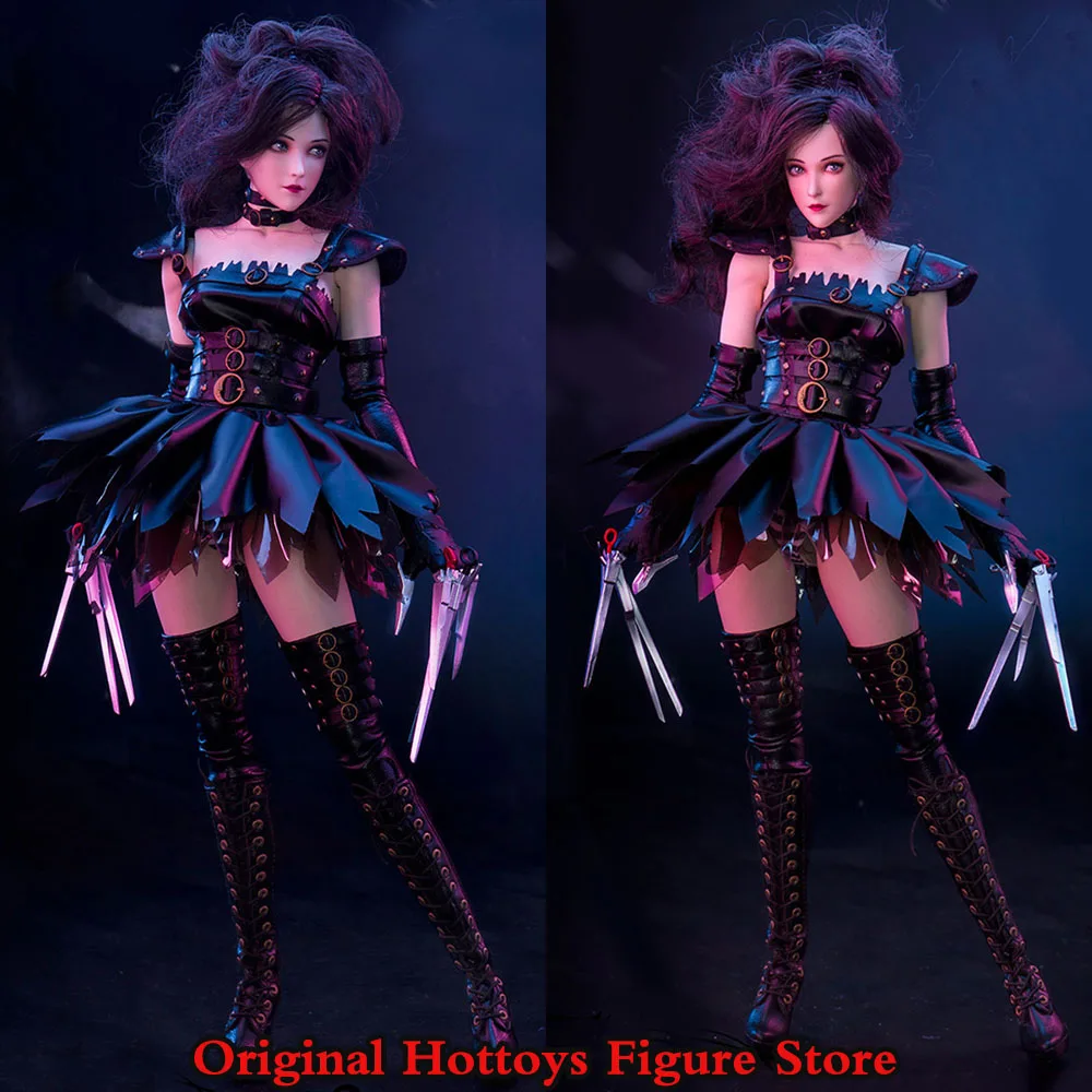 

In Stock FLAGSET FS-G001 1/6 Scale Female Soldier Edwar Scissorhands Full Set 12-inch Action Figure Doll Fans Gifts Collection