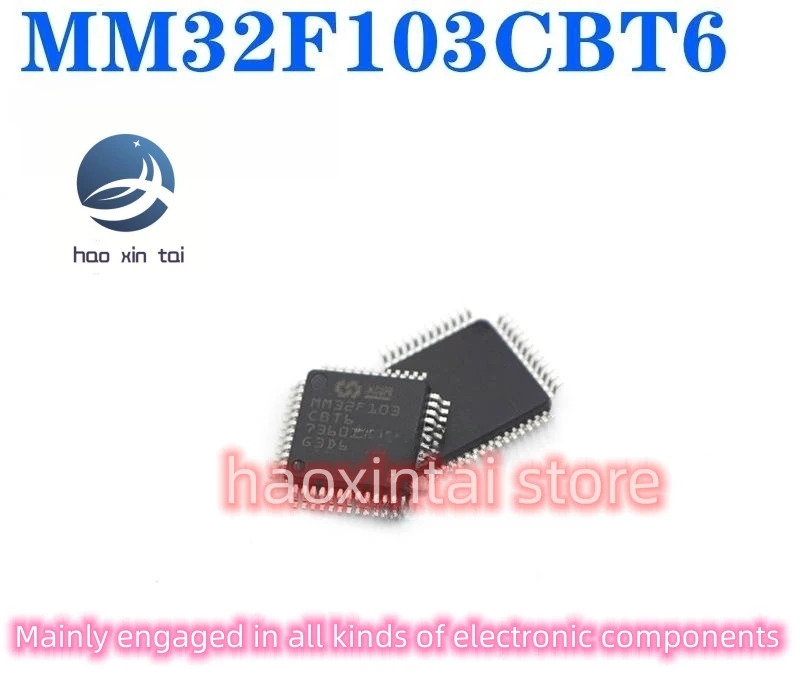 

20pcs spot direct shot MM32F103CBT6 LQFP48 compatible replacement STM32F103C8T6