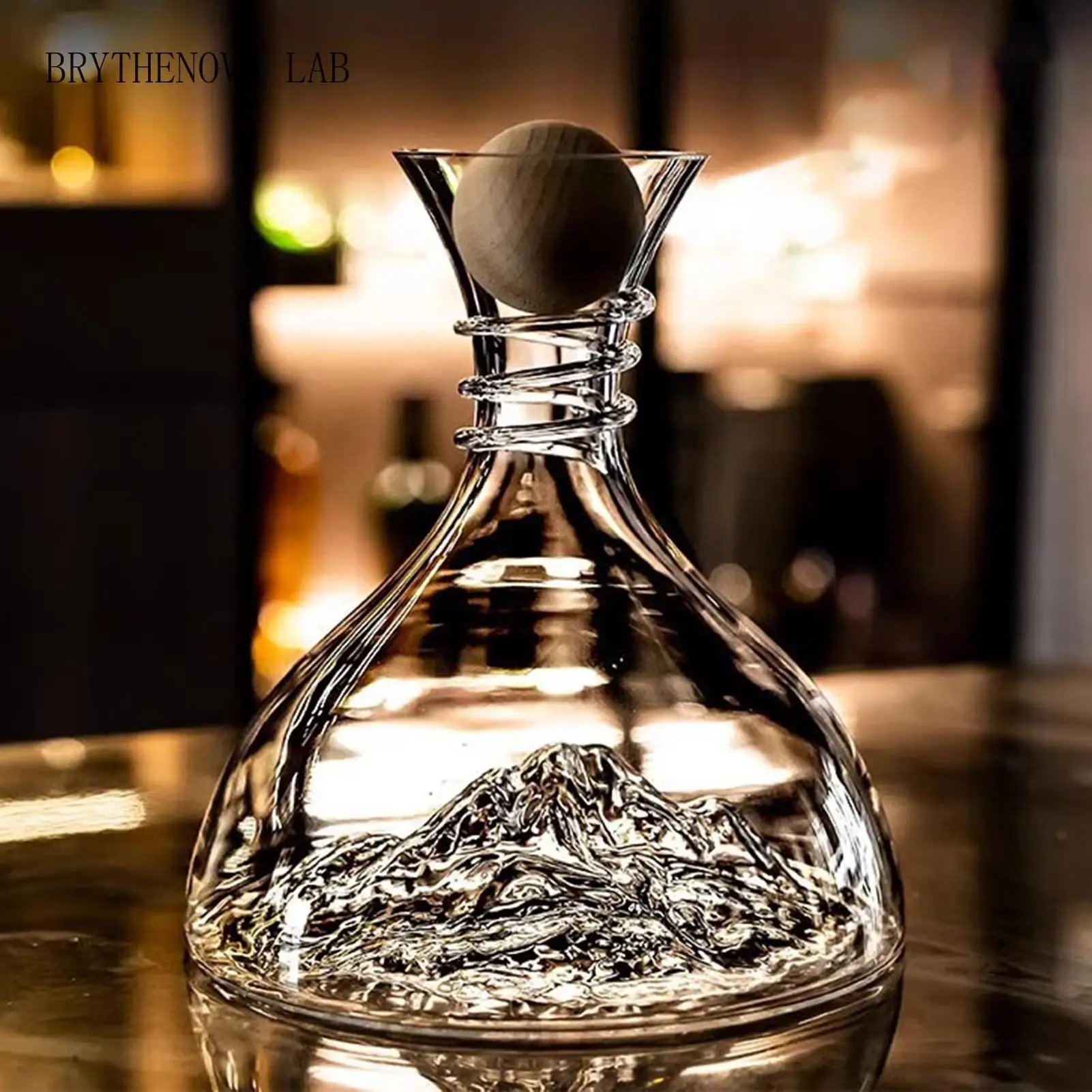 Wine Decanter 1800ml Glass Serveware Large Capacity Wine Aerator for Restaurant Home Collectors Dinner Party Tasting Event