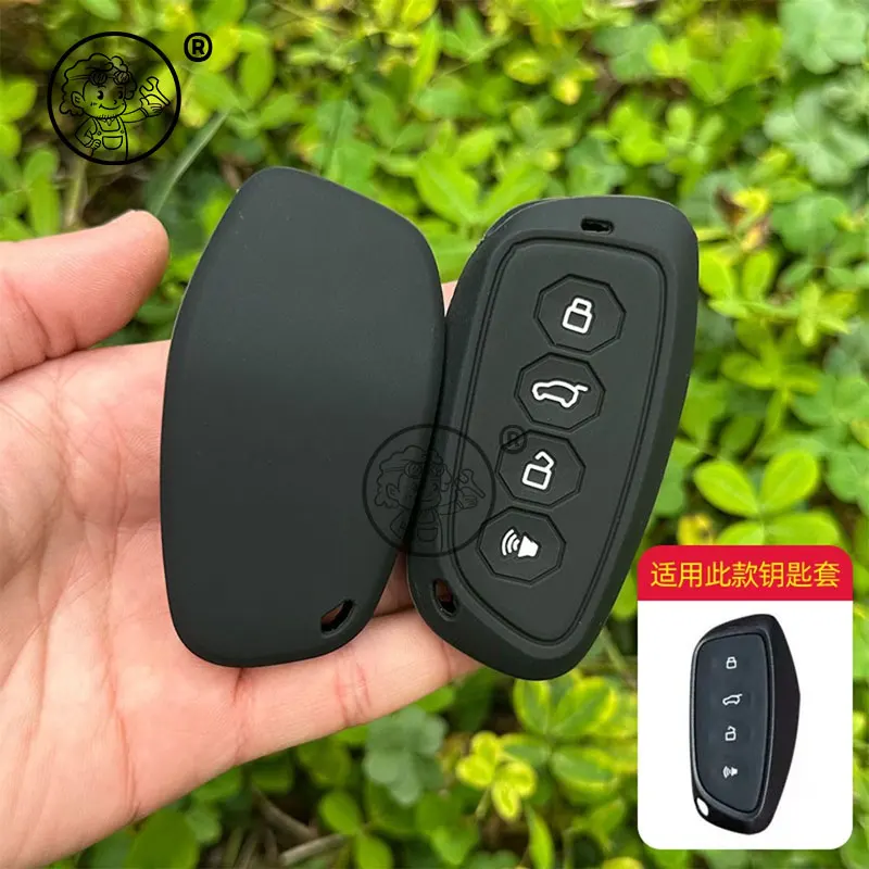 Custodia per chiavi auto in silicone con catena per HAVL H9 H7 H6 H3 V7 2025 2026
