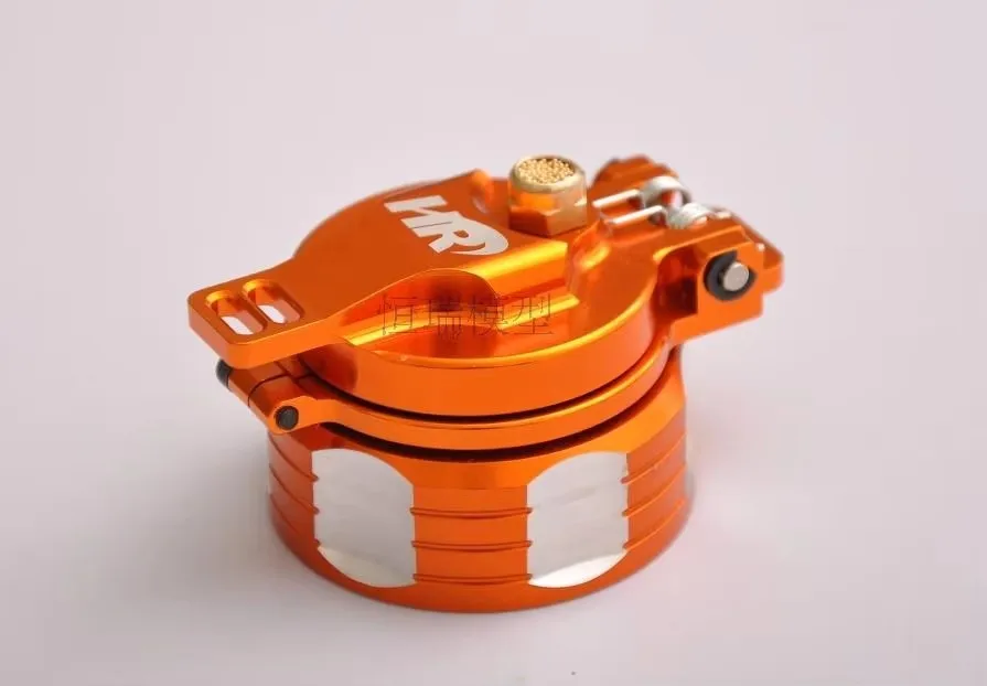 Tapa de tanque de combustible rápida de mecanizado CNC totalmente metálico para ROVAN KM HPI BANA 5B 5T 5SC