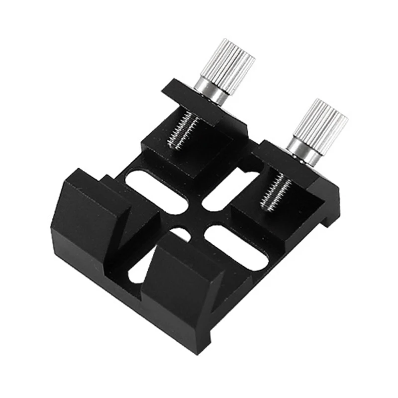 Y1UD Industrial Grade Crosshairs Finder Scope Mounting Plate Quick & Secures Attachment Universal Dovetail Base Precise