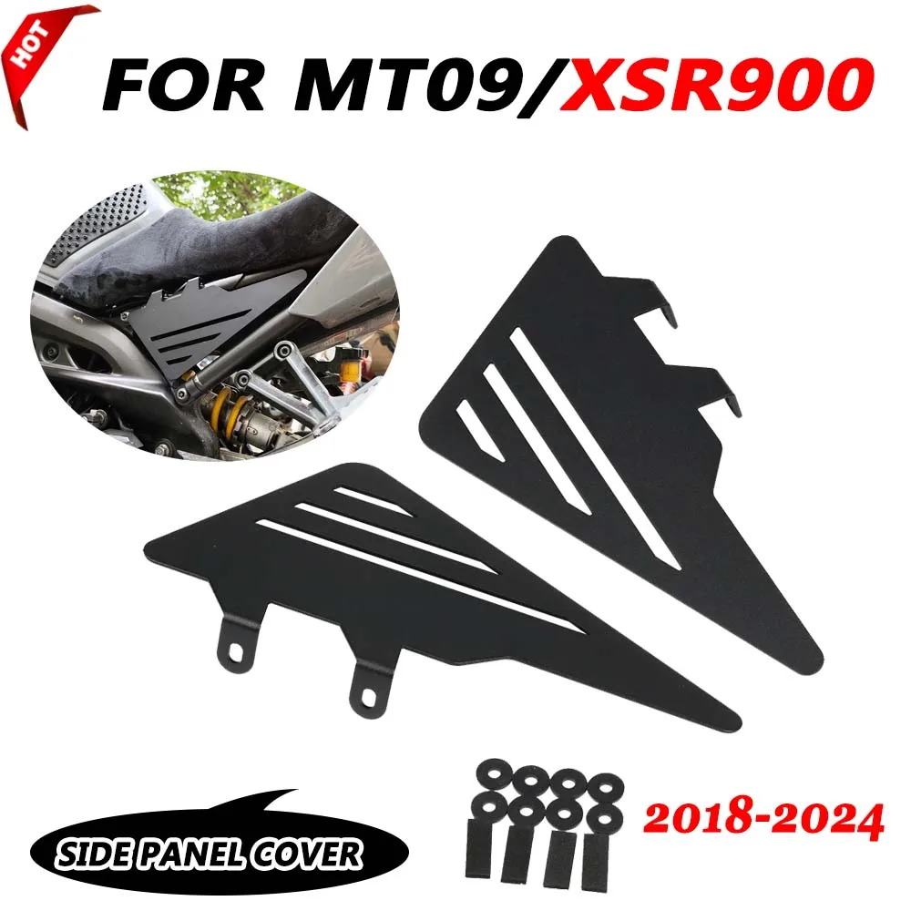 

For YAMAHA MT09 MT 09 FZ09 MT-09 XSR900 2018 - 2021 2022 2023 2024 Motorcycle Parts Side Panel Cover Protection Decorative Cover