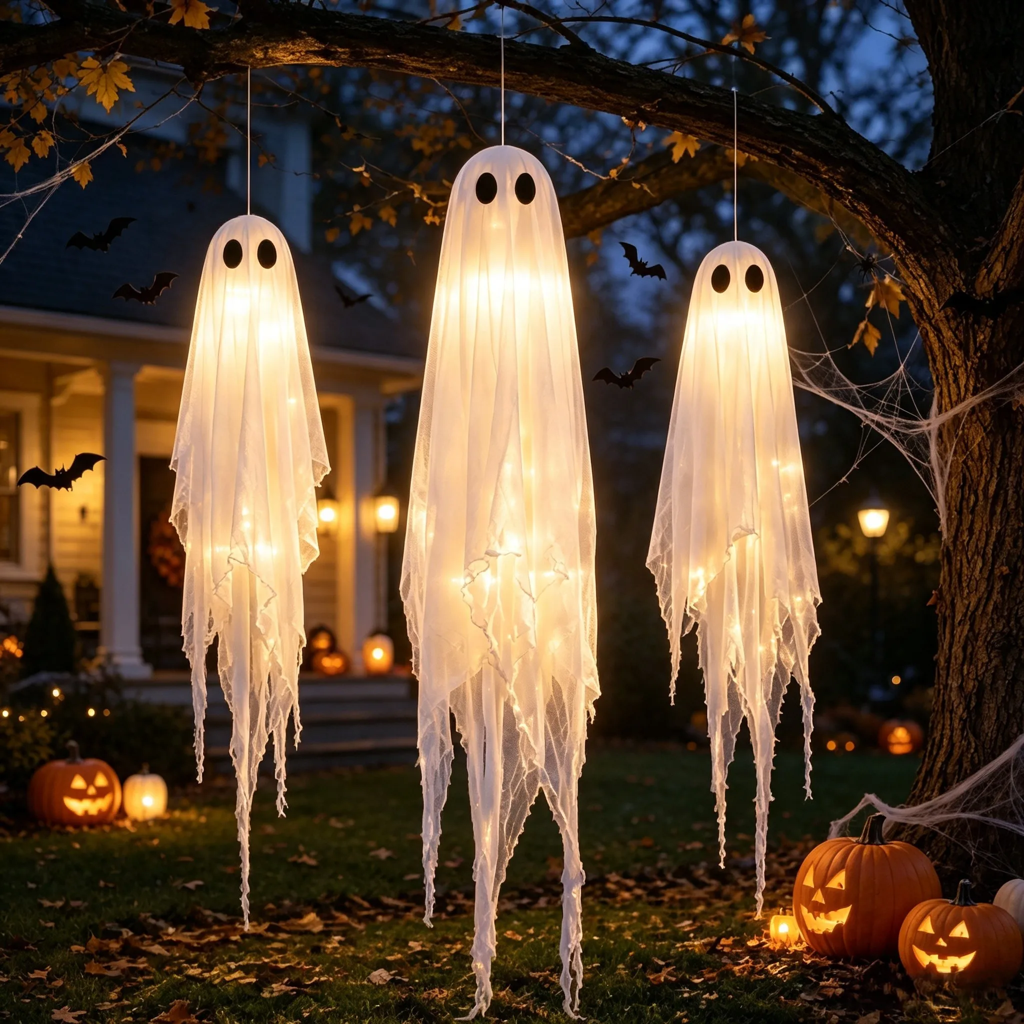 زينة معلقة مضيئة لعيد الهالوين - مراجعة Decor Lighting Pack وسعره