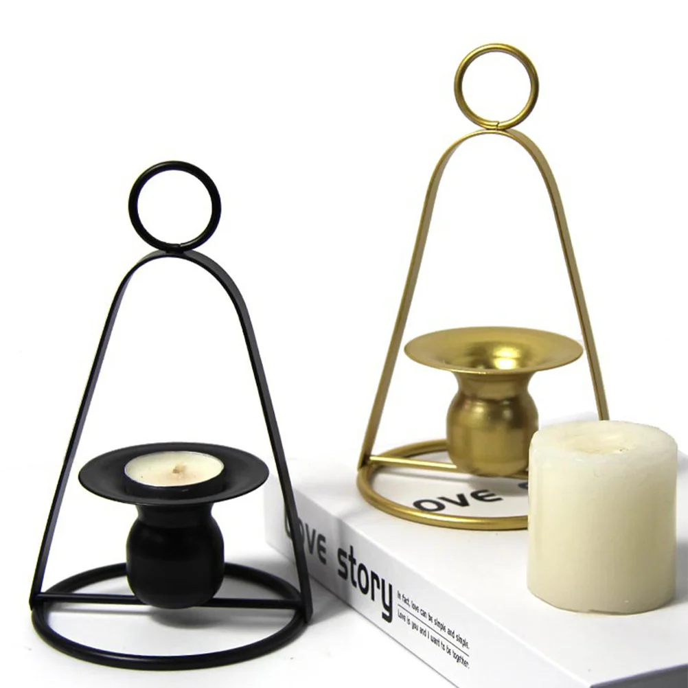 

Iron Holder Delicate Modern Style Tabletop Stand Romantic Party Decoration Exquisite Home Accessories