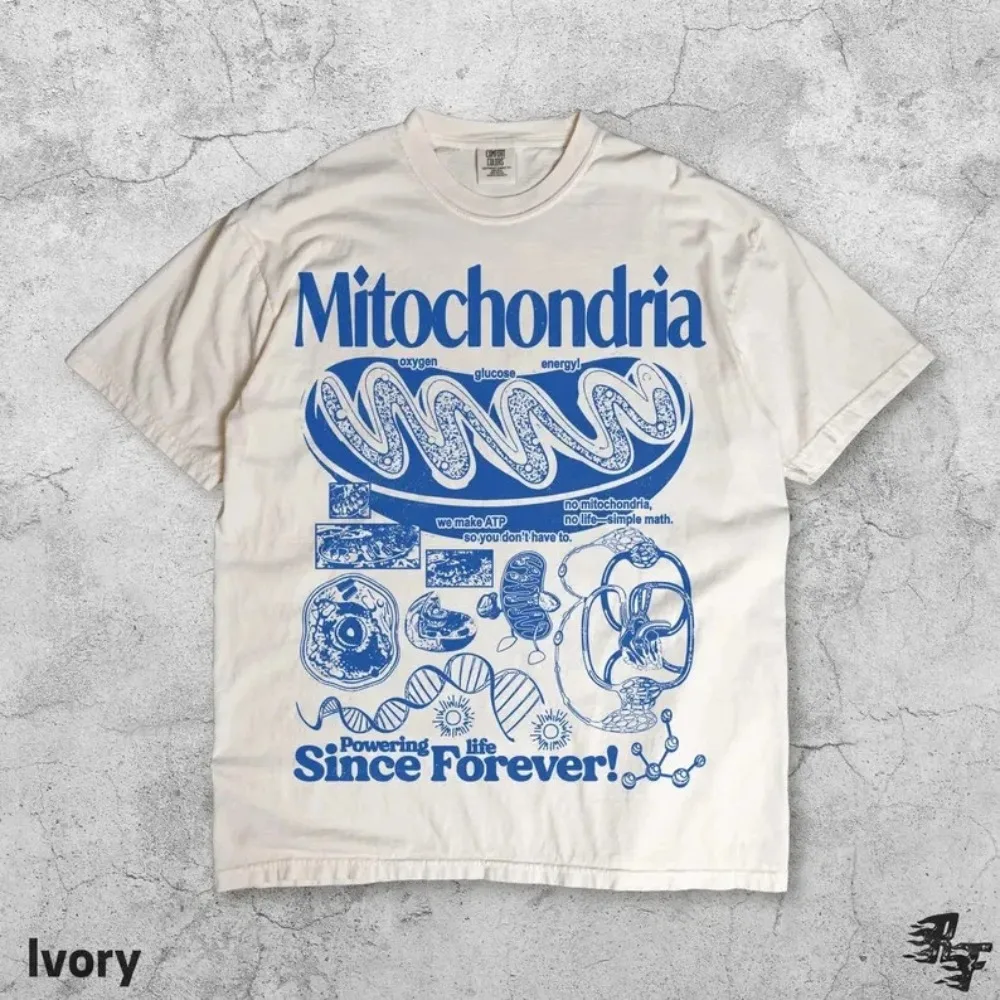 

Футболка с биологическим принтом в стиле ретро, летняя новинка в академическом стиле 90-х, хлопковая, унисекс, повседневная, модная.